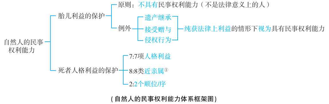 2025年法考基础夯实阶段讲义-民法-孟献贵-专题二 民事主体